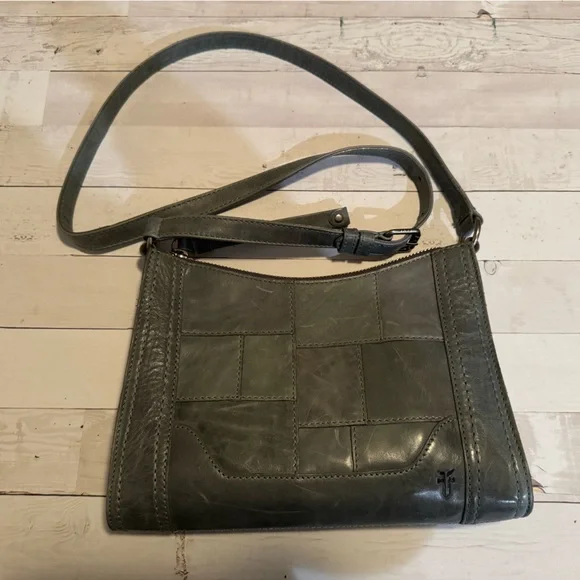 Frye light blue leather shoulder or crossbody bag - Picture 5 of 12